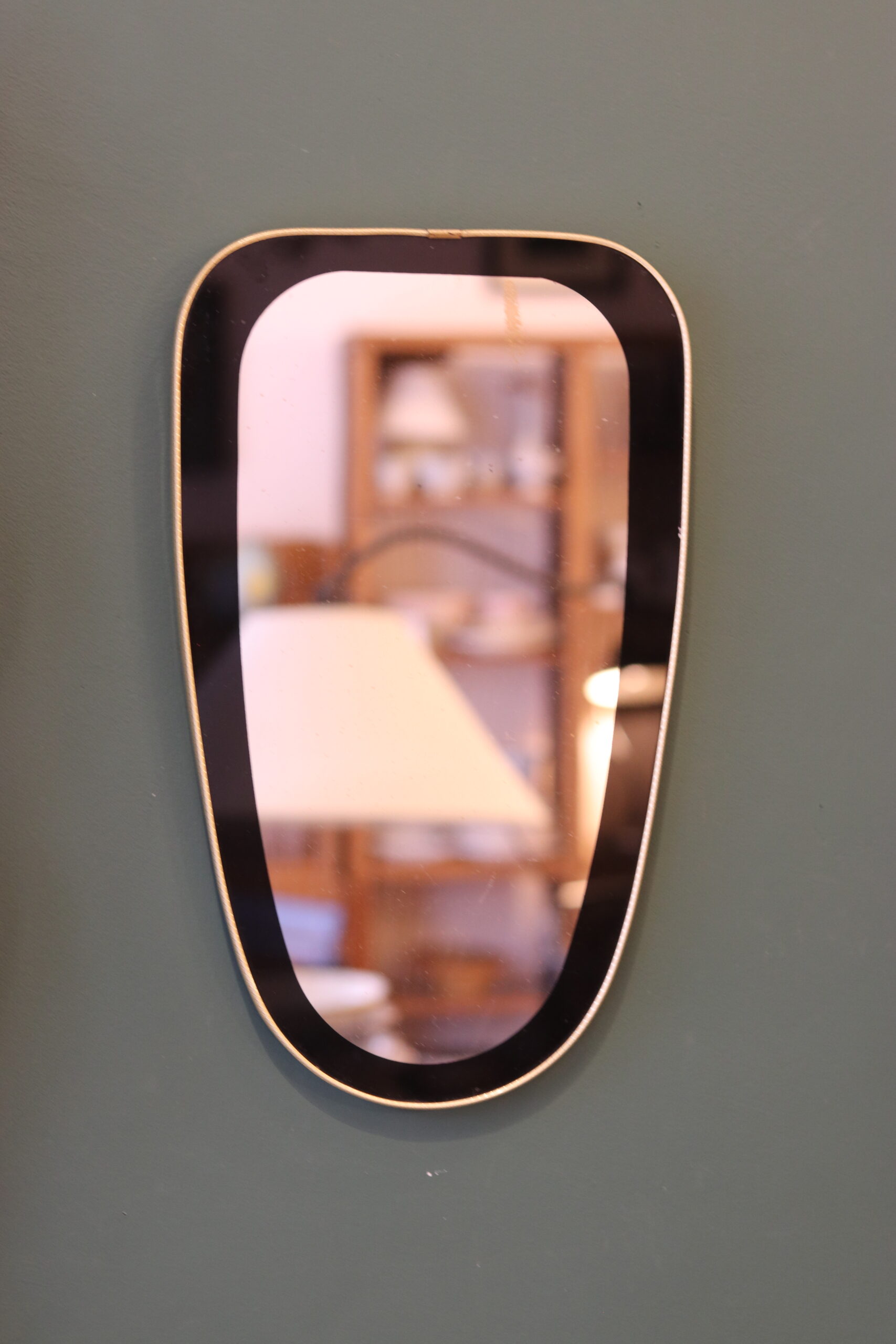 Petit miroir rétroviseur des années 1950