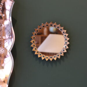 Miroir décoratif de Marcel Vangeerbergen (1933-2007), céramiste belge