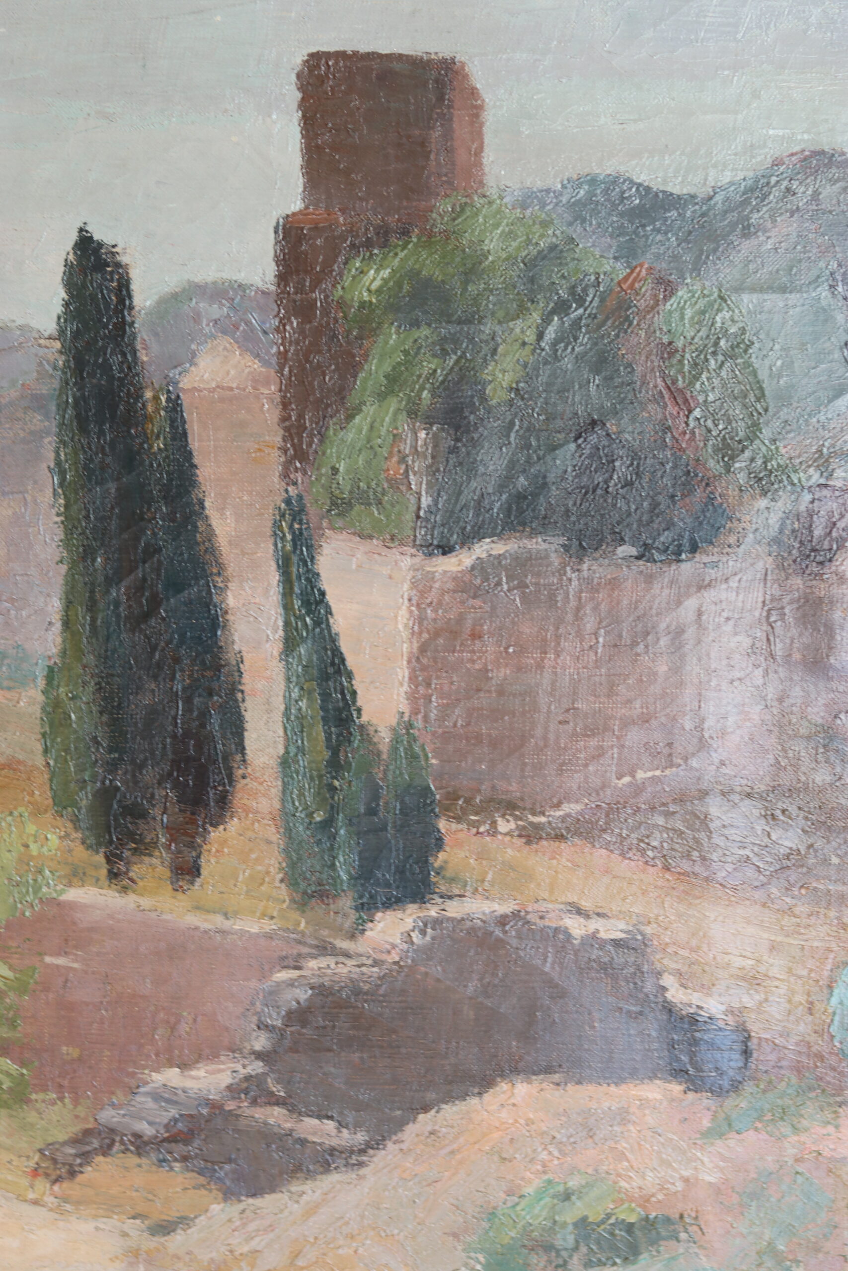 Edmond Sigrist (1882-1947) – Paysage provençal, huile sur toile – Image 2
