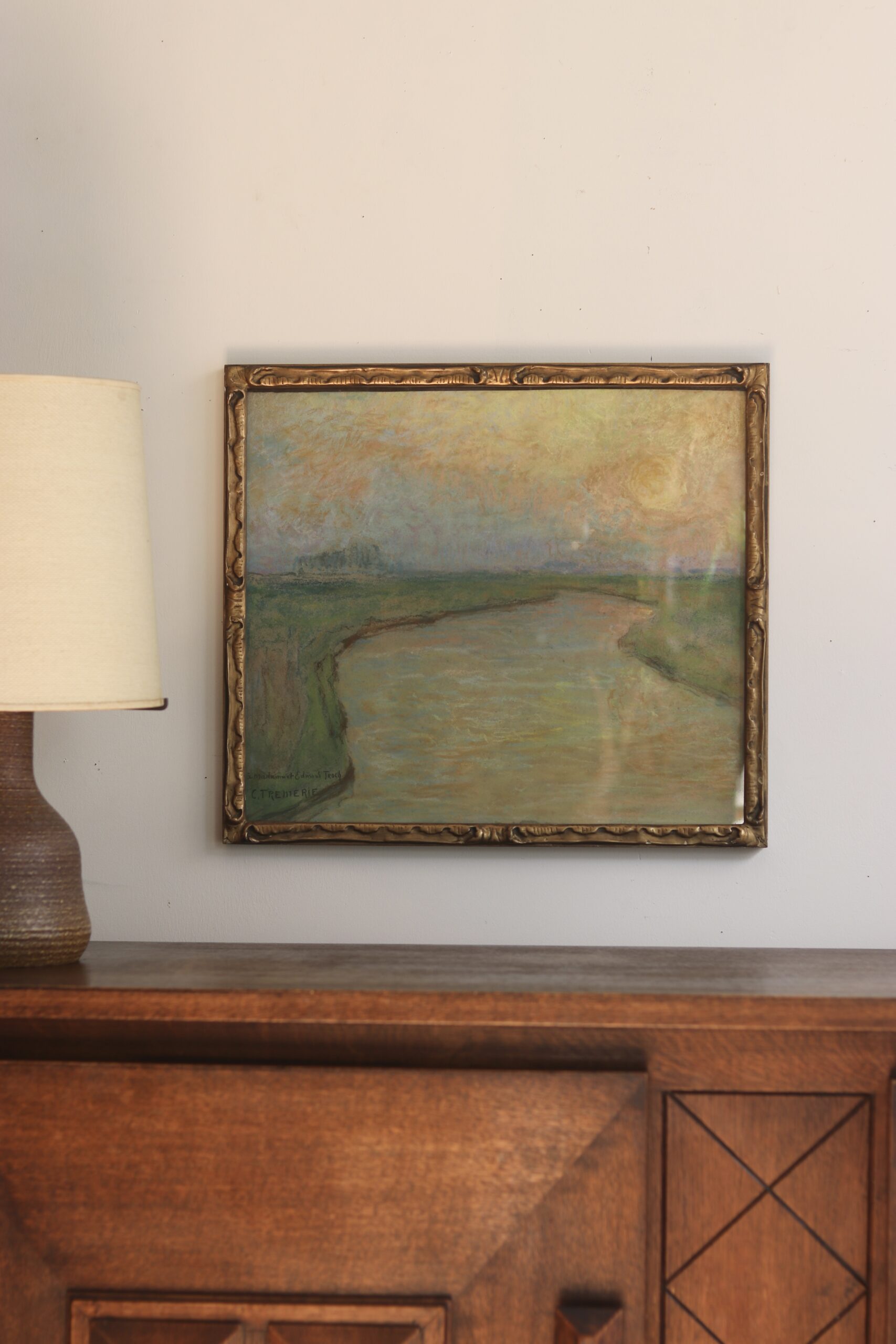 Carolus Tremerie (1858-1945) – Pastel sur papier