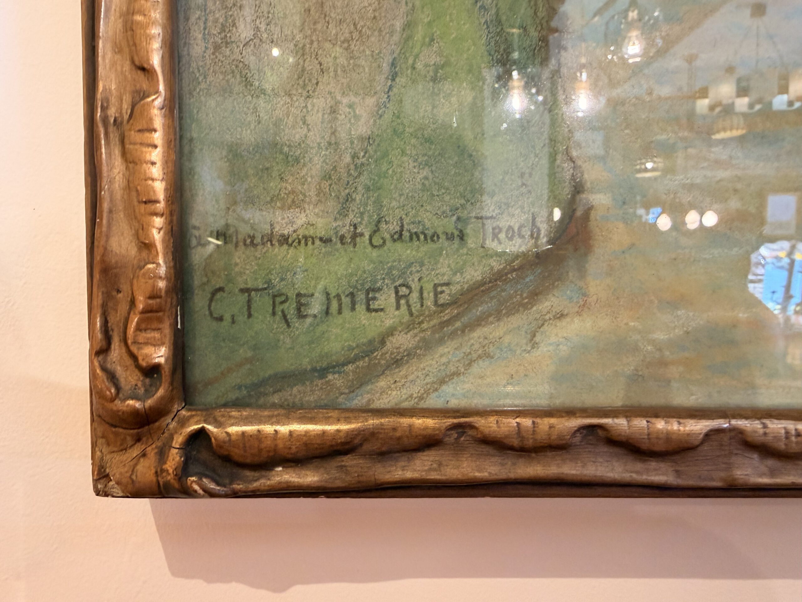 Carolus Tremerie (1858-1945) – Pastel sur papier – Image 7
