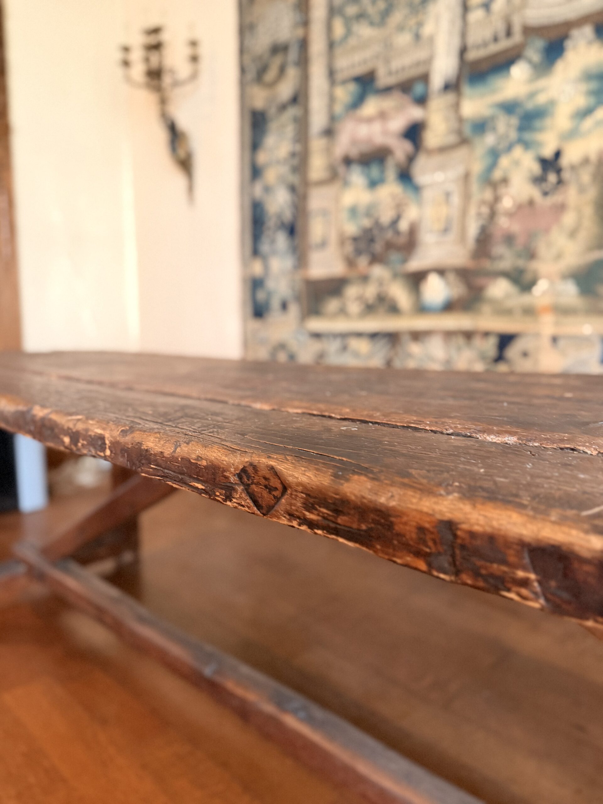 Grande table espagnole du XVIIIe siècle – Image 13