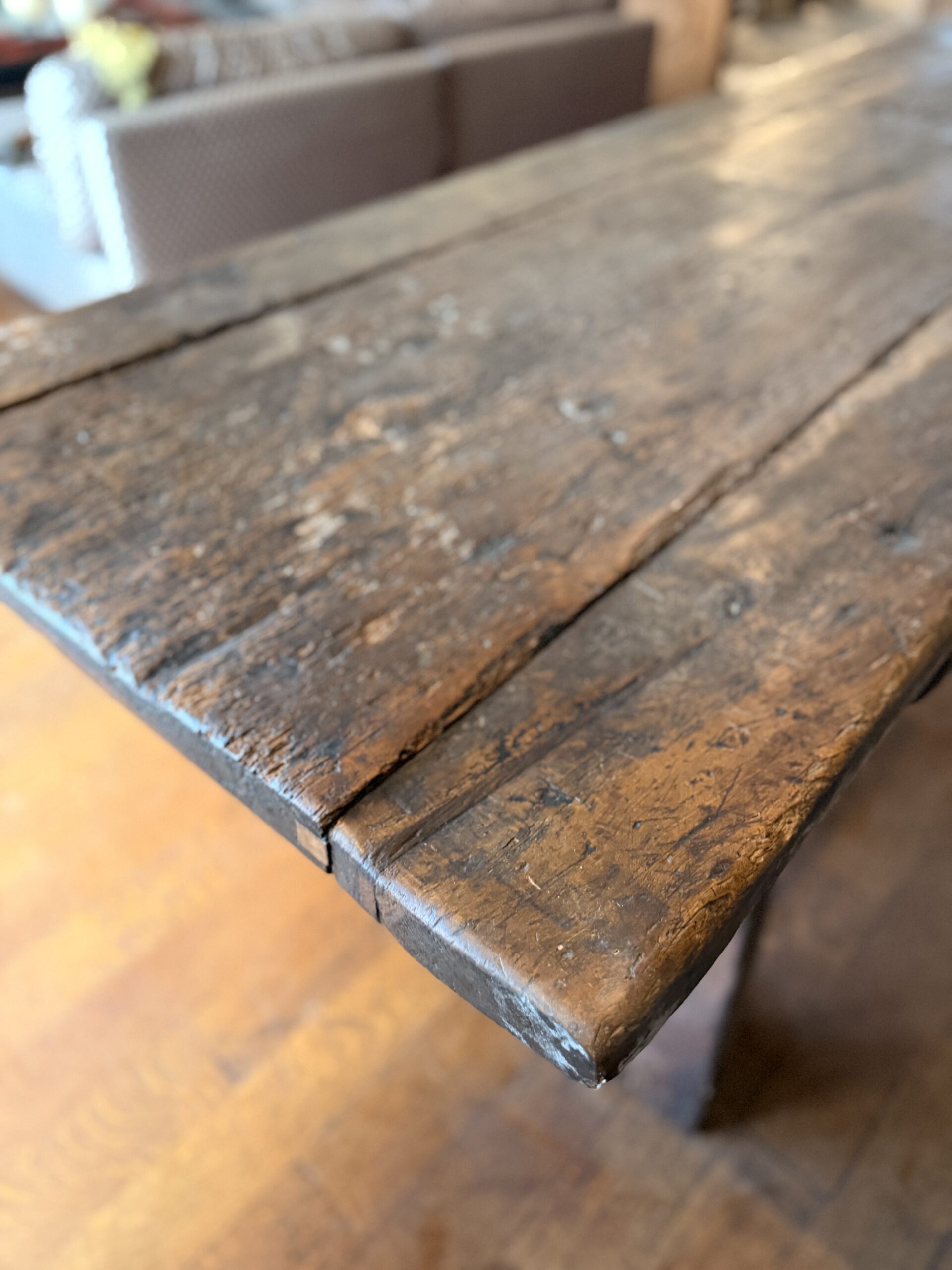 Grande table espagnole du XVIIIe siècle – Image 8