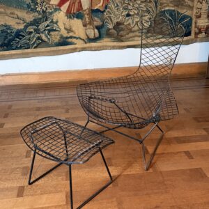 Harry Bertoia pour Knoll – Bird Chair & ottoman