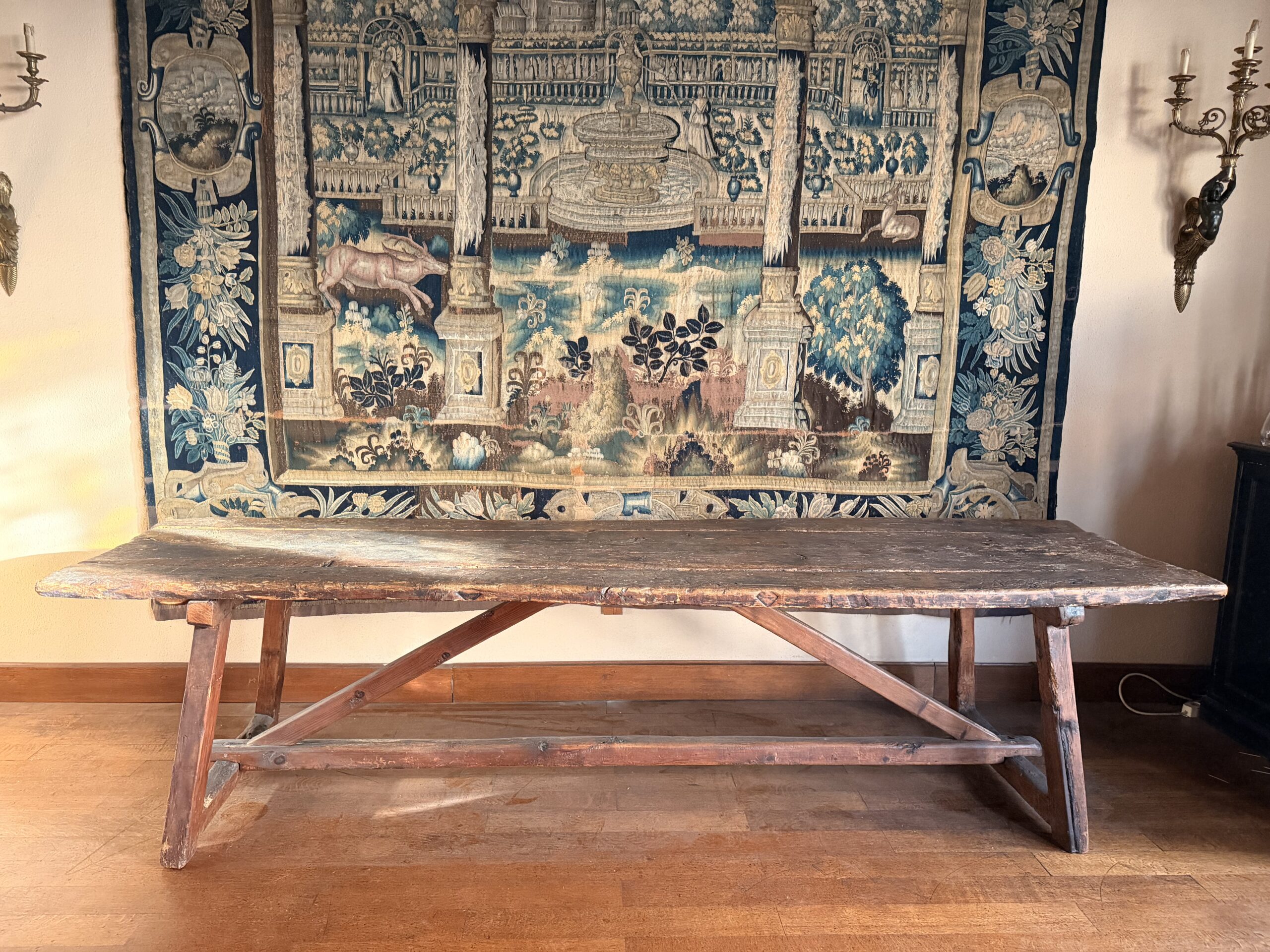 Grande table espagnole du XVIIIe siècle – Image 6