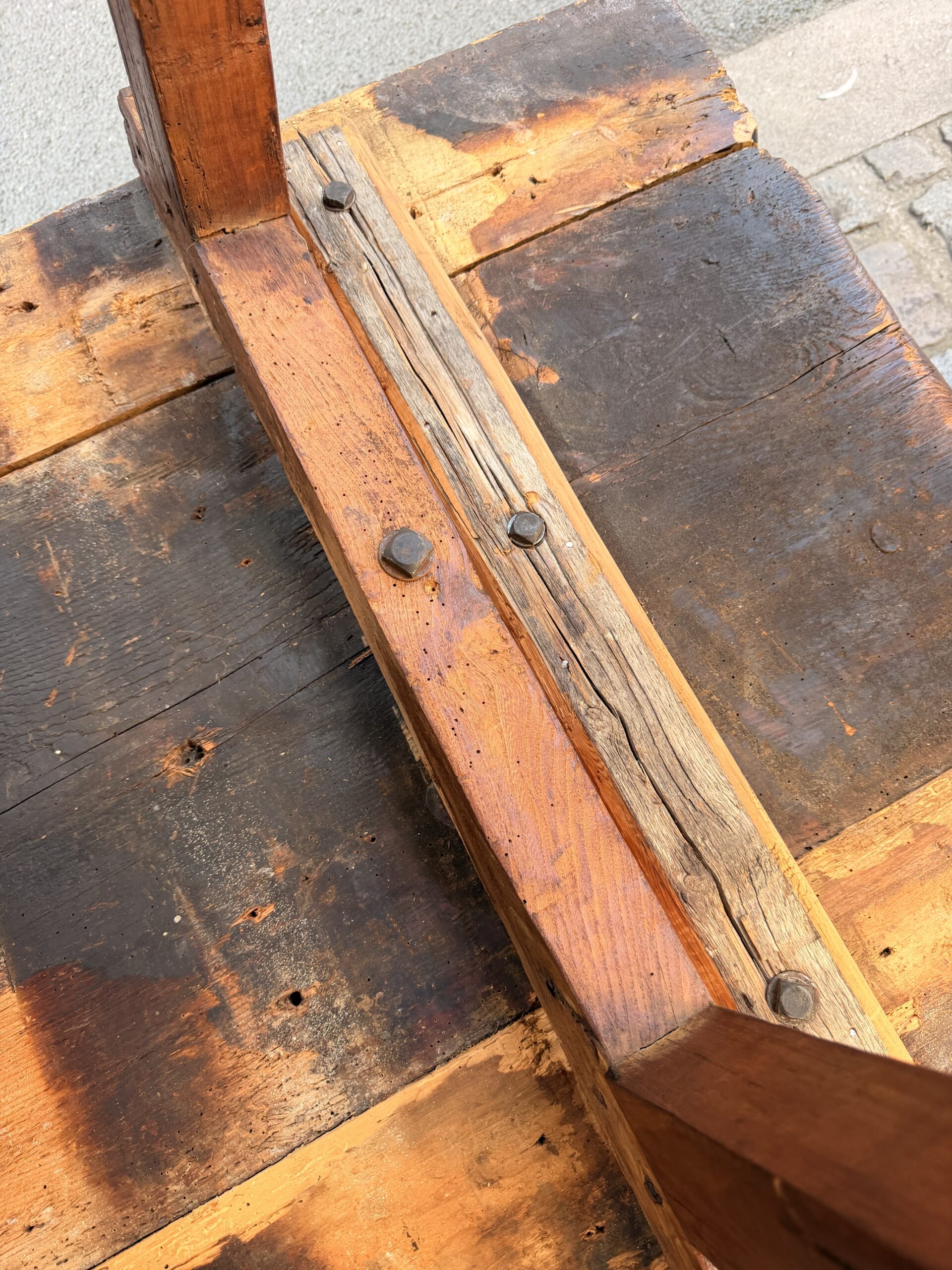 Grande table espagnole du XVIIIe siècle – Image 4